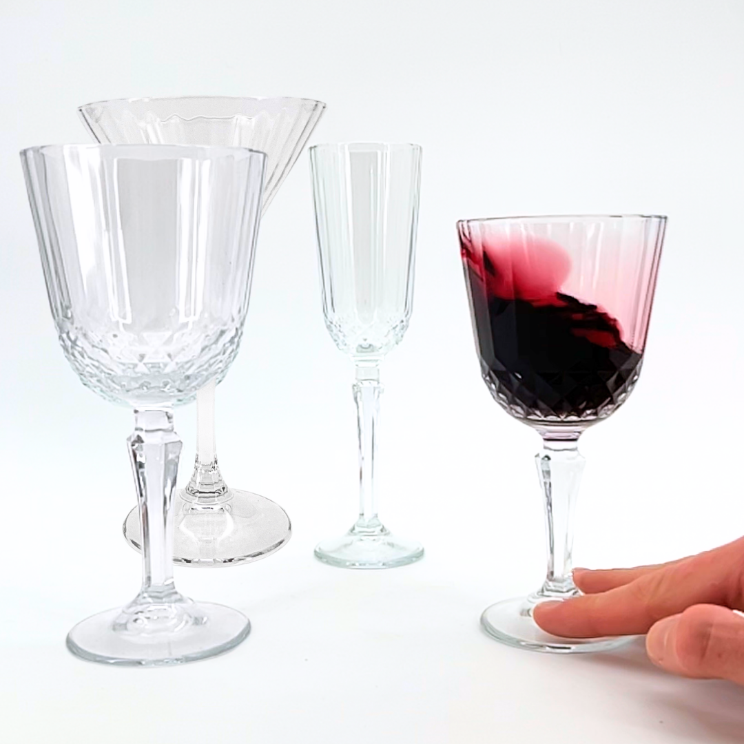 Verre à eau Ciselé