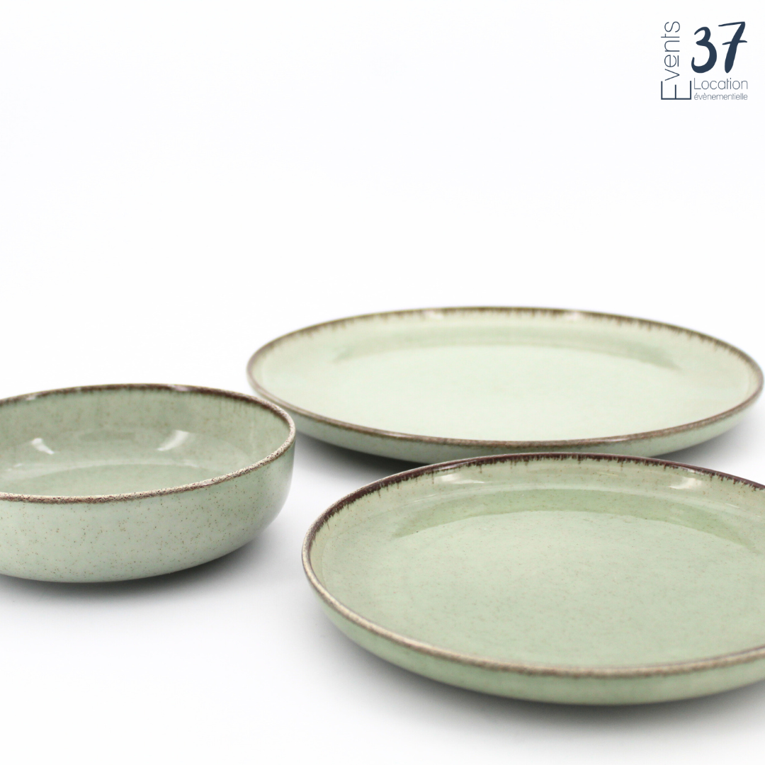 Assiette Pearl Tropical 195 mm