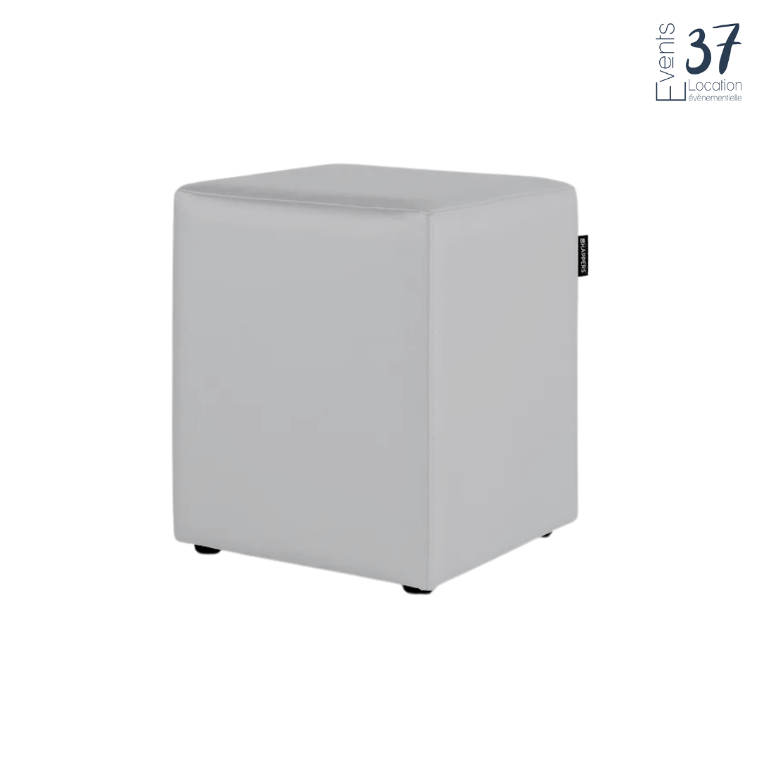 Pouf Gris