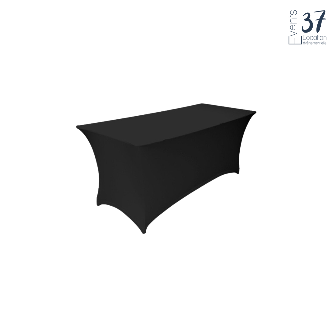 Nappe Buffet lycra - Noir
