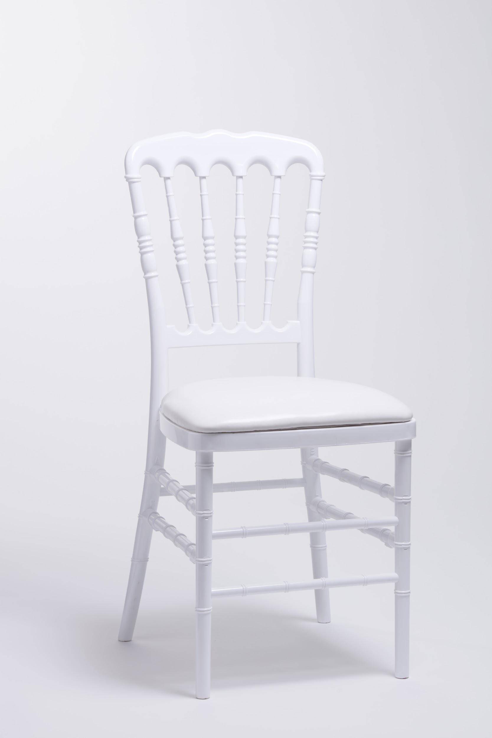 Chaise Napoléon blanche